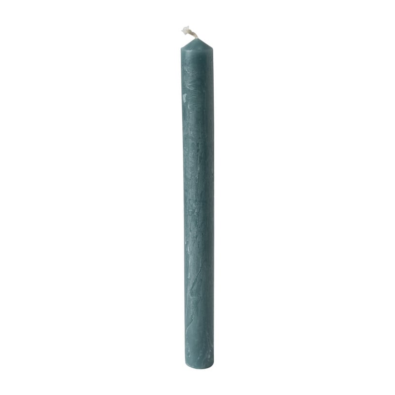Dinerkaars rustiek - petrol - ø2x24 cm