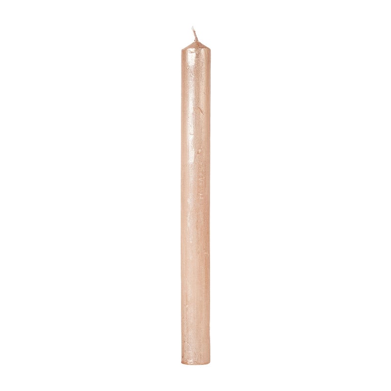 Dinerkaars rustiek - champagne - ø2x24 cm