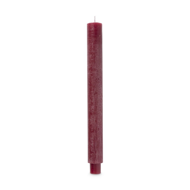 Dinerkaars dik - bordeauxrood - ⌀3x29 cm