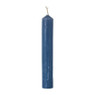 Dinerkaarsjes kort - blauw - set van 4