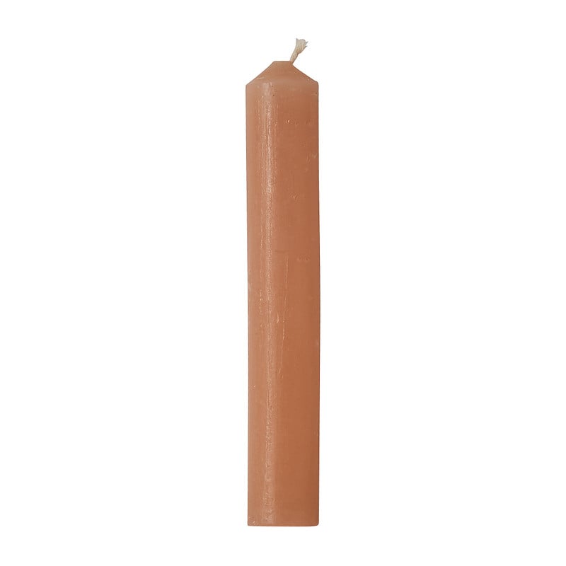 Dinerkaarsjes set van 4 - roze -14 cm