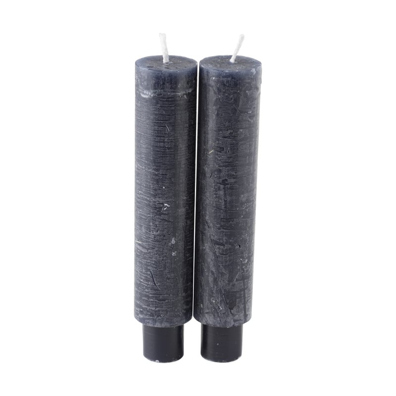 Dinerkaars dik - donkerblauw - ⌀3x15 cm 