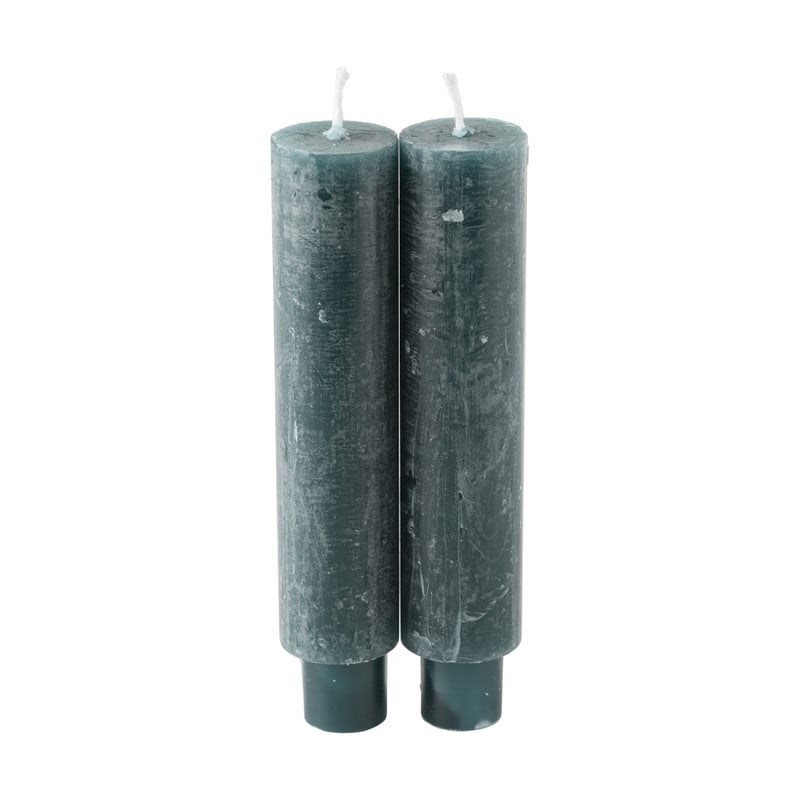 Dinerkaars dik - petrol - ⌀3x15 cm 