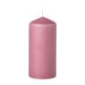Stompkaars glad - roze - ø6x13 cm