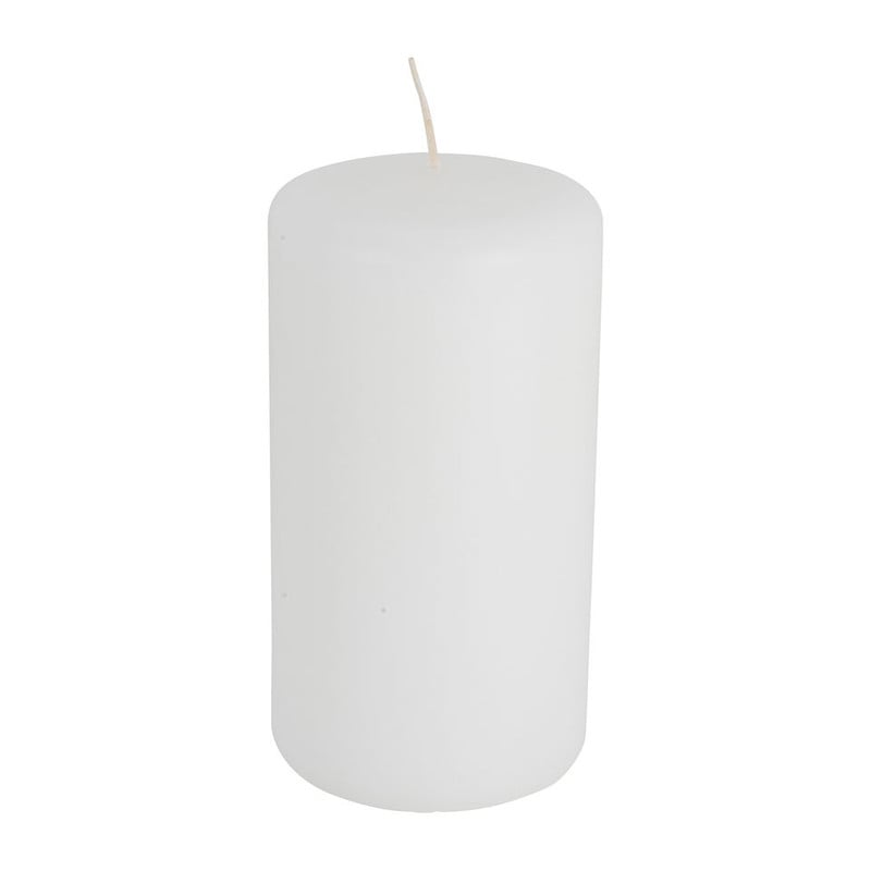 Bolsius stompkaars - wit - 15x8 cm