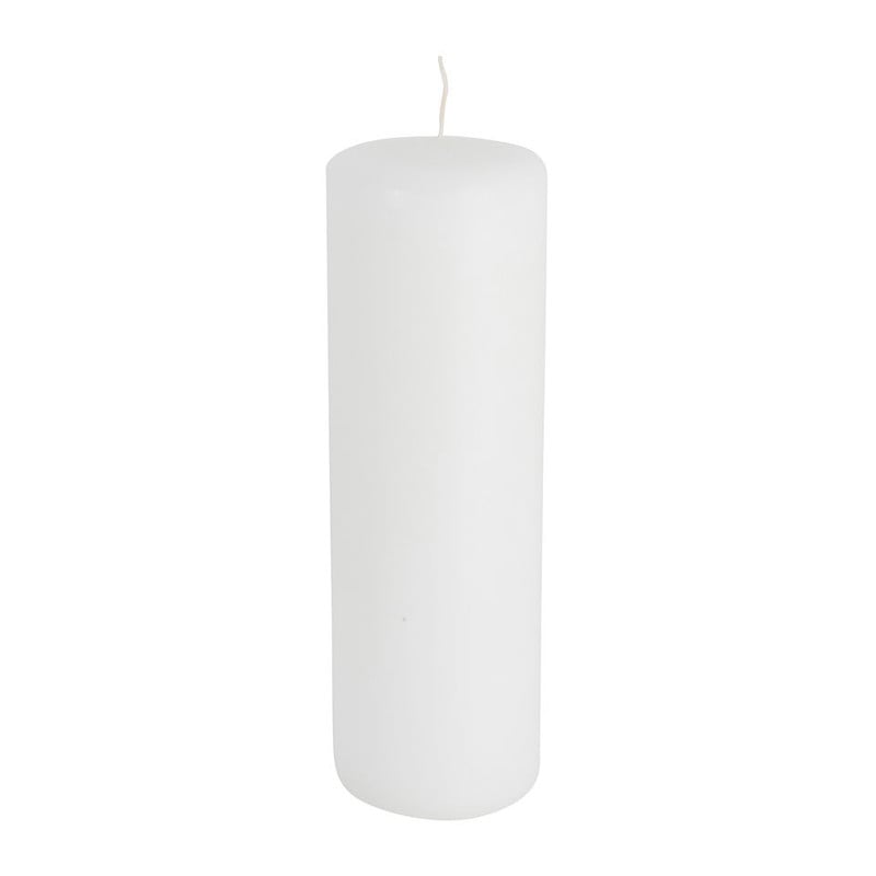 Bolsius stompkaars - wit - 25x8 cm