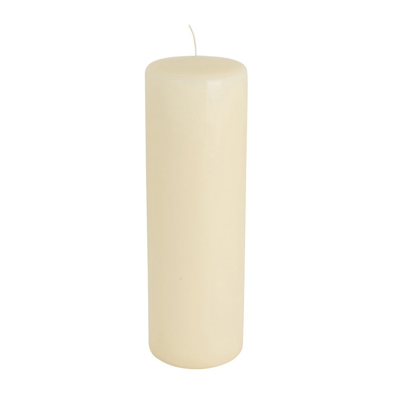 Bolsius stompkaars - ivoor - 25x8 cm