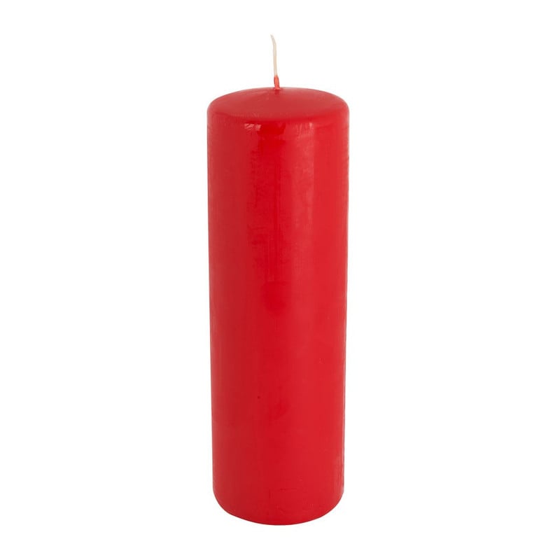 Bolsius stompkaars - rood - 25x8 cm