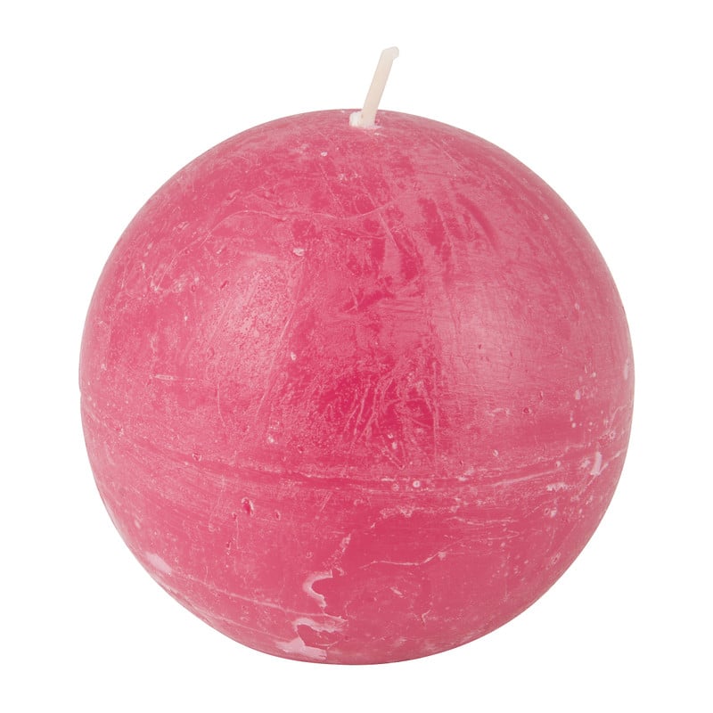 Bolkaars rustiek - fuchsia - 8 cm