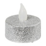 LED waxinelichten - zilver - set van 4