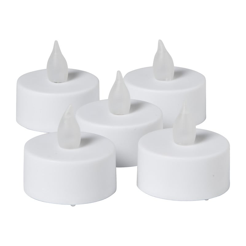 LED waxinelichten - set van 5