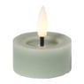 LED waxinelichten - groen - set van 2