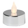 LED waxinelichten - zilver - set van 5