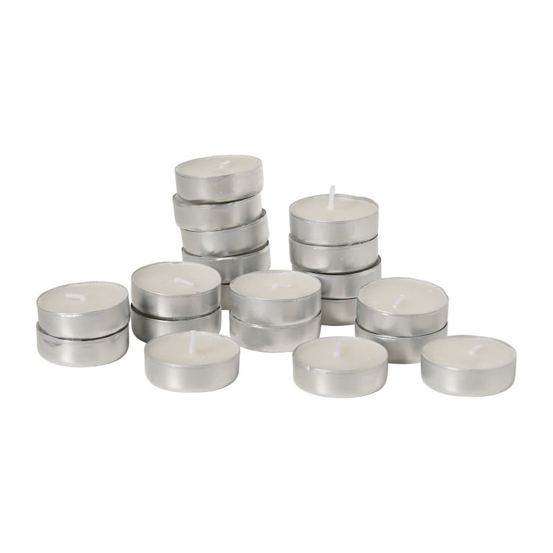 Geur waxinelichten - vanille - set van 30
