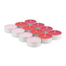 Maxi-theelichten mulberry - 9 branduren - 12 stuks