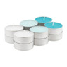 Maxi-theelichten cotton - 9 branduren - 12 stuks