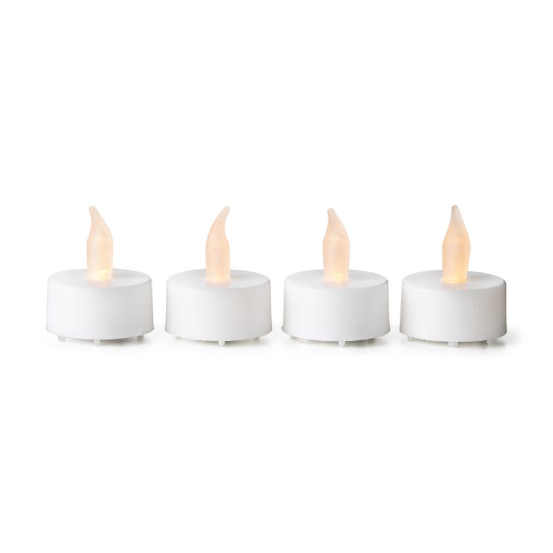 LED theelichten in opbergbox - set van 24