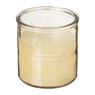 Geurkaars in glas - diverse varianten - 10x10x10 cm