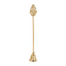 Kaarsendover aap - goud - 28 cm 