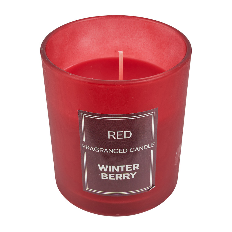 Geurkaars matglas - winterberry