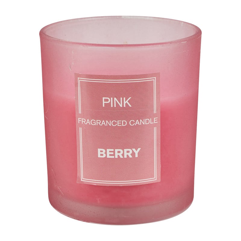 Geurkaars matglas - berry