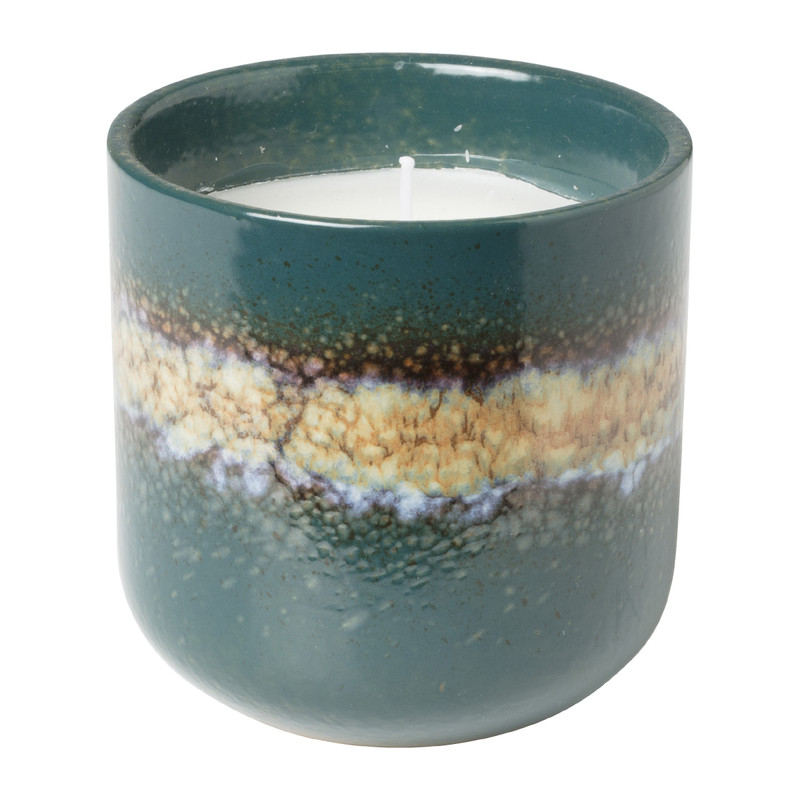 Kaars in pot - diverse varianten - ø9x9 cm