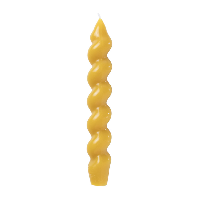 Twisted dinerkaars - diverse kleuren - ø3x19 cm