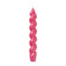 Twisted dinerkaars - diverse kleuren - ø3x19 cm