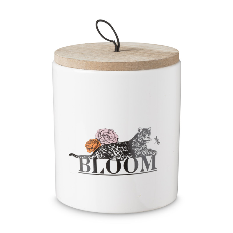 Geurkaars bloom in pot - ø9x10 cm 