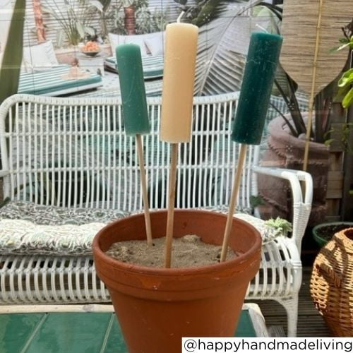 Kaars tuinfakkel - diverse varianten - 46 cm