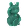 Kaars kat - groen - 11 cm