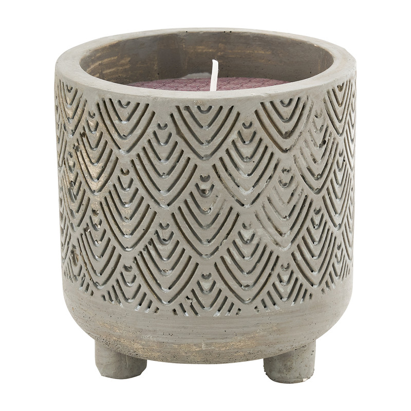 Kaars in pot - diverse varianten - 10x10,5 cm