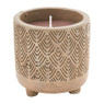 Kaars in pot - diverse varianten - 10x10,5 cm