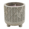 Kaars in pot - diverse varianten - 10x10,5 cm