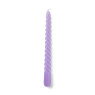 Gedraaide kaarsen - set van 6 -20 cm