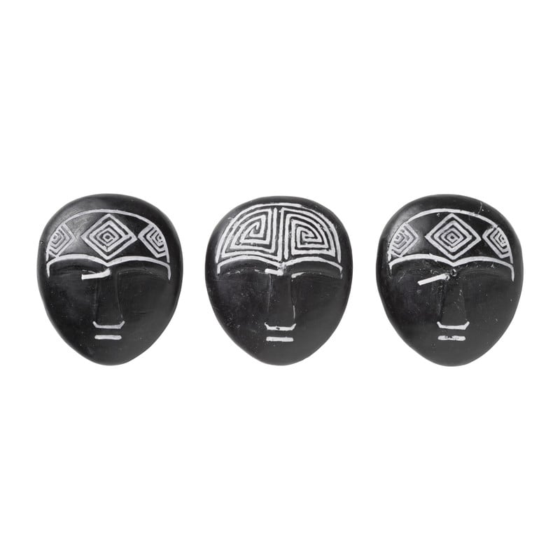 Kaarsen masker - set van 3