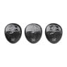 Kaarsen masker - set van 3