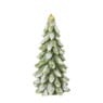 Sierkaars kerstboom - diverse kleuren - 8x16.5 cm