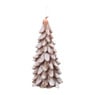 Sierkaars kerstboom - diverse kleuren - 8x16.5 cm