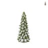 Sierkaars kerstboom - diverse kleuren - 9.5x20 cm
