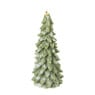 Sierkaars kerstboom - diverse kleuren - 9.5x20 cm