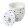 Geurkaars in pot Terrazzo hoog - ø8.5x10.5 cm