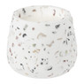 Geurkaars in pot Terrazzo groot - ø9.3x7.8 cm