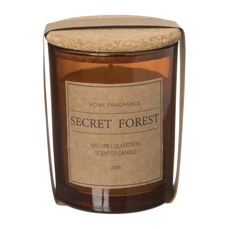 Geurkaars - secret forest - ⌀8x10 cm 