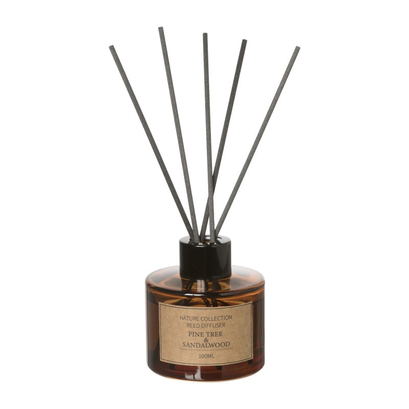 Geurstokjes - pine tree sandalwood - 100 ml