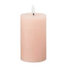 LED stompkaars groot - roze - ø7x12 cm