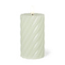 LED stompkaars groot twist - groen - ø7x12 cm