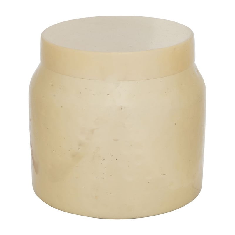 Kaars in pot - goudkleurig - 9.5x9 cm 
