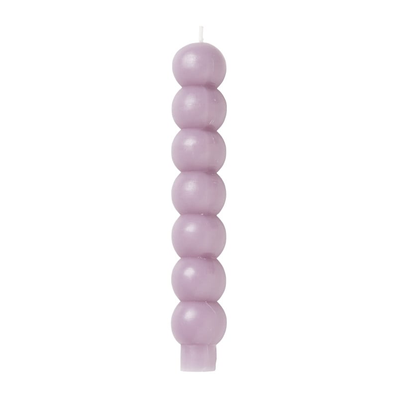 Dinerkaars bollen - lila - ⌀3,2x19 cm