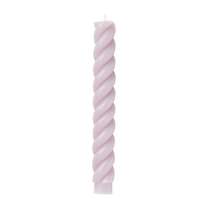 Twisted dinerkaars - lila - ⌀2,7x19,5 cm